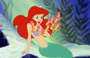 Il s'agit d'Ariel, la petite sirène !