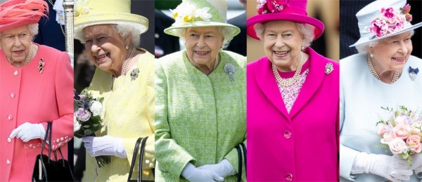 Pourquoi la reine s'habille avec des